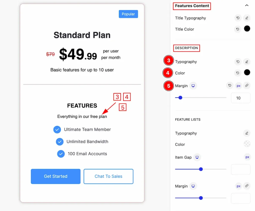 feature content description - BdThemes
