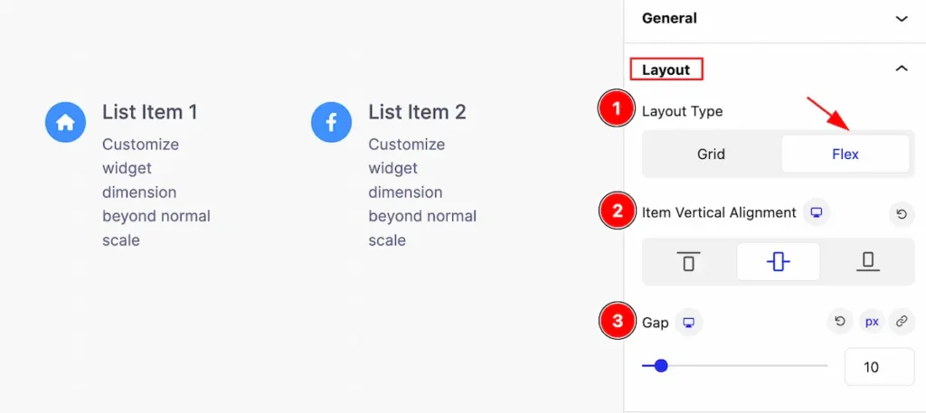 layout flex - BdThemes