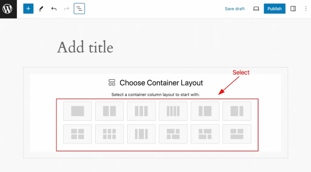 select container - BdThemes