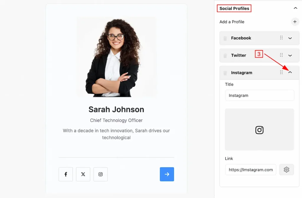 social profiles edit toggle - BdThemes