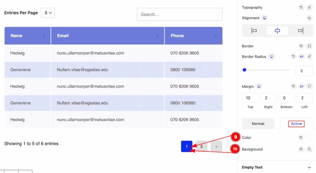 pagination active - BdThemes