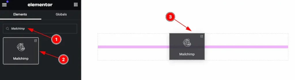 How to use the Mailchimp Widget by Element Pack Pro
