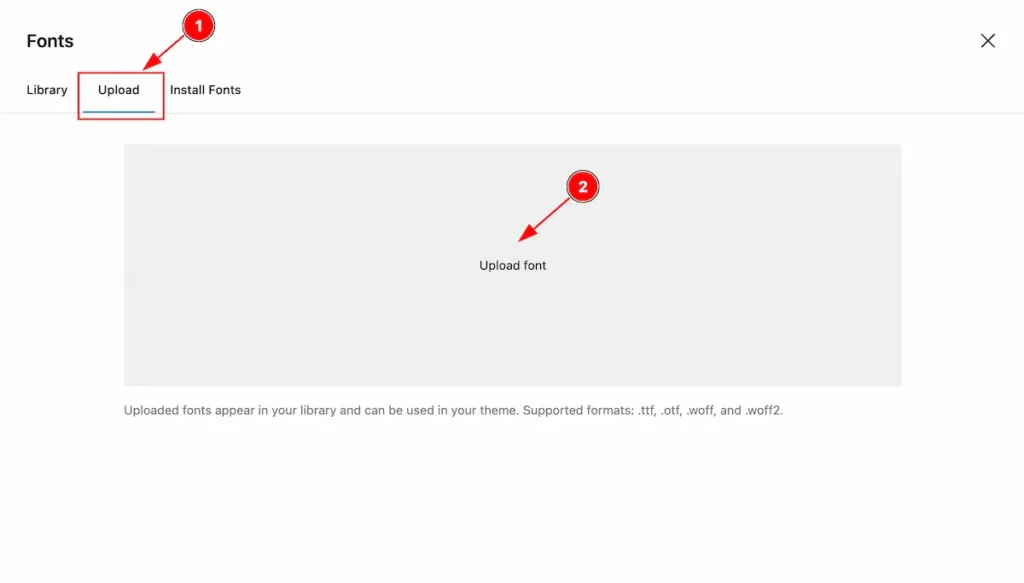 upload fonts - BdThemes