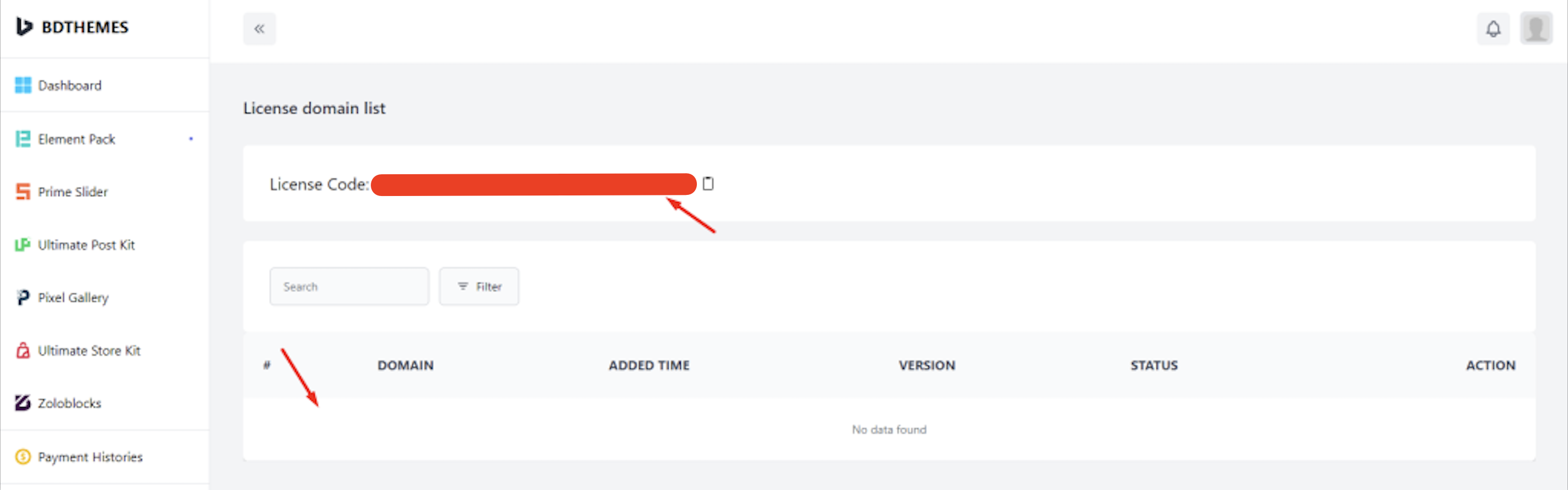 activating license key of premium WordPress plugin