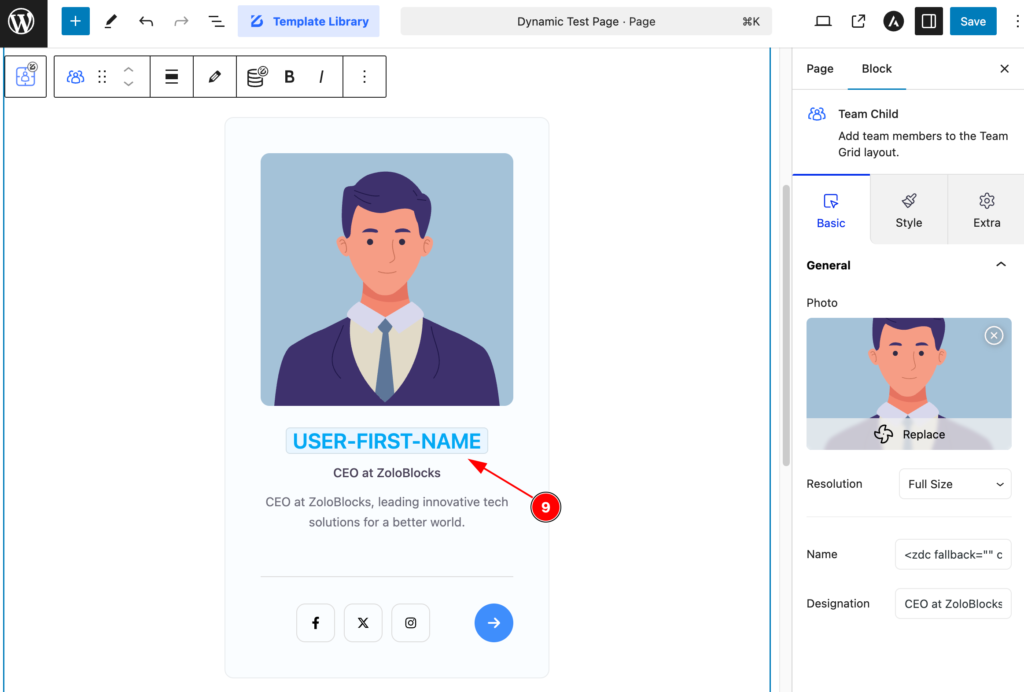 user first name 8 - BdThemes