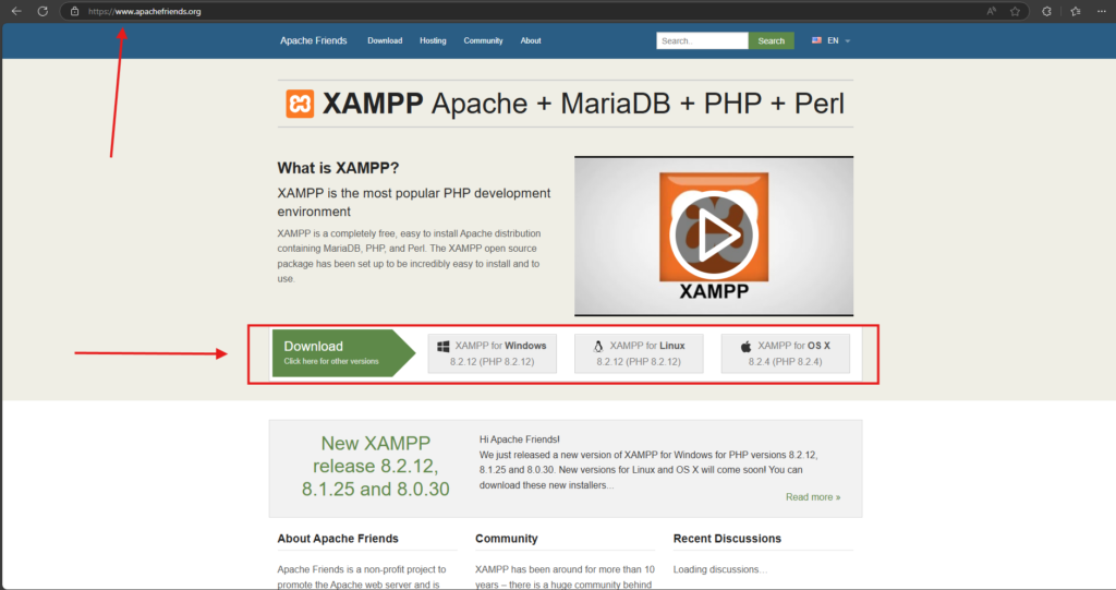 Image: Download xampp (install WordPress on localhost)