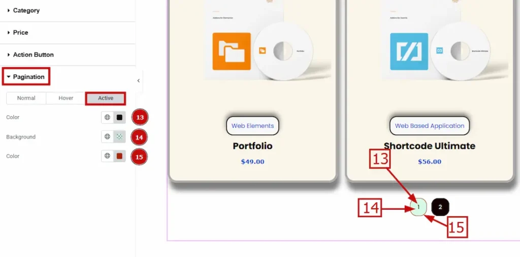 Pagination 04 Active - BdThemes