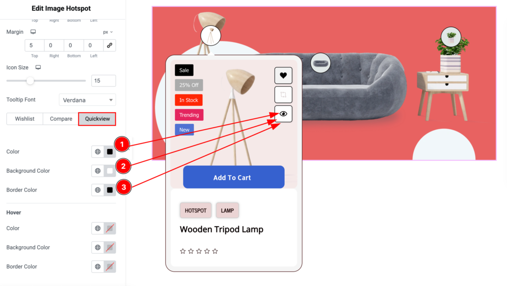 action button quickview - BdThemes