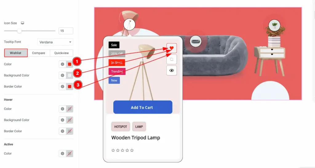 action button wishlist - BdThemes