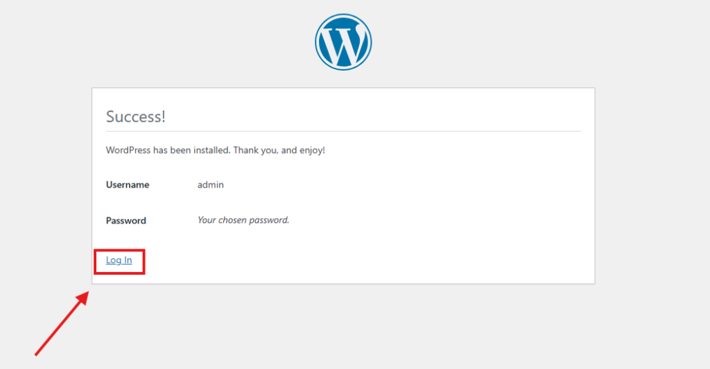 Image: Login to Your WordPress Dashboard