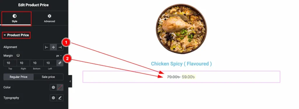 product price - BdThemes