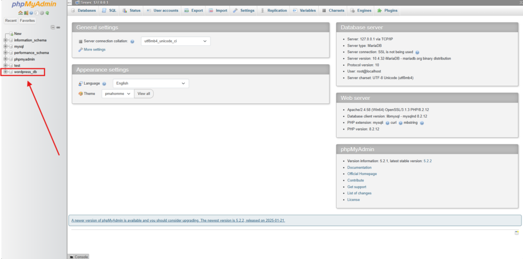 Image: Remove the Database