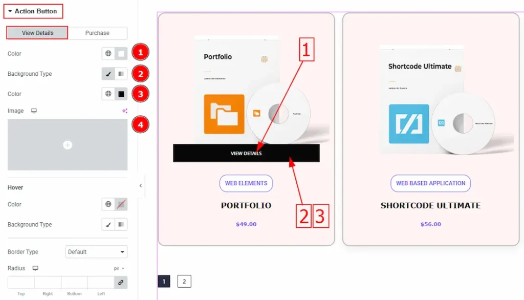 Action Button View Details 01 2 - BdThemes