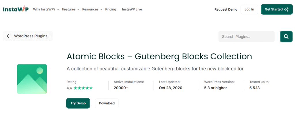 Atomic Blocks - Popular WordPress Block Plugin
