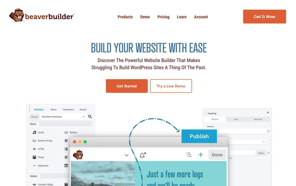 Beaver Builder - Best WordPress Page Builders