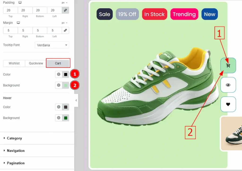 Cart Tab - BdThemes
