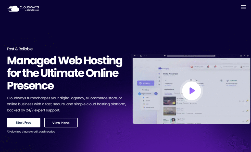 Cloudways - Best WordPress Cloud Hosting