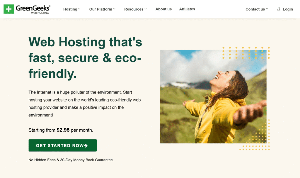 GreenGeeks - Best WordPress Cloud Hosting