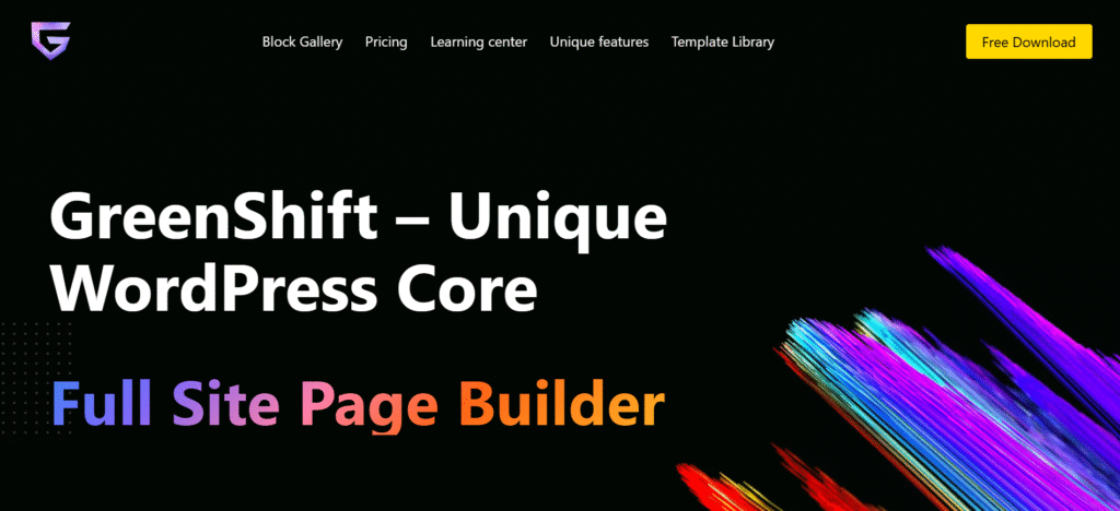 GreenShift - Popular WordPress Block Plugin