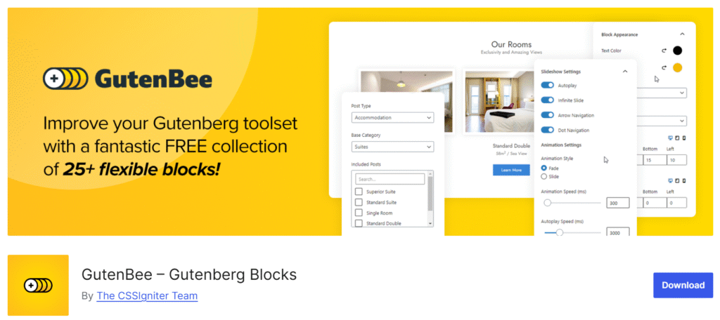 GutenBee - Popular WordPress Block Plugin