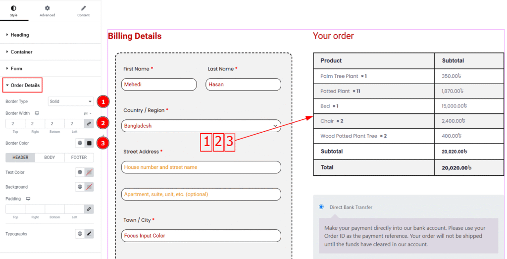 Order Details 01 - BdThemes