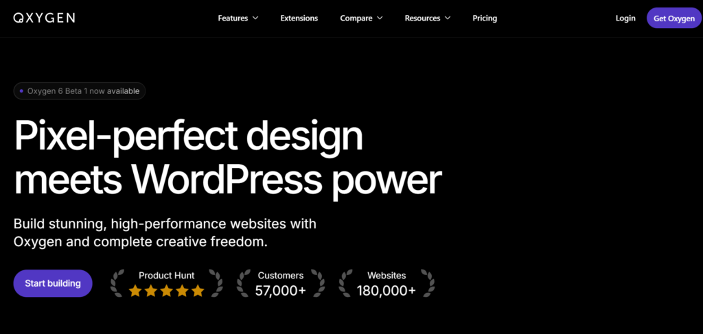 Oxygen Builder - Best WordPress Page Builders