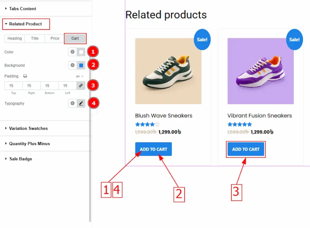 Related Product Cart - BdThemes