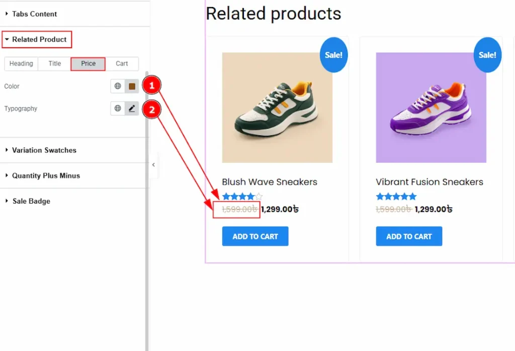 Related Product Price - BdThemes