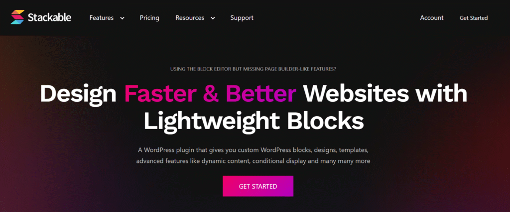 Stackable - Popular WordPress Block Plugin