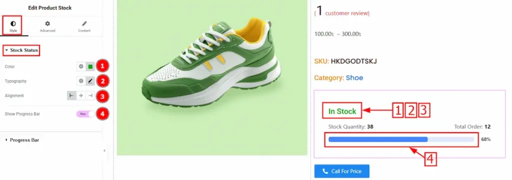 Stock Status - BdThemes