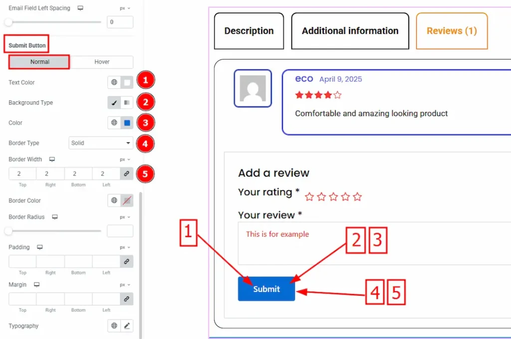 Submit Button Normal 01 - BdThemes