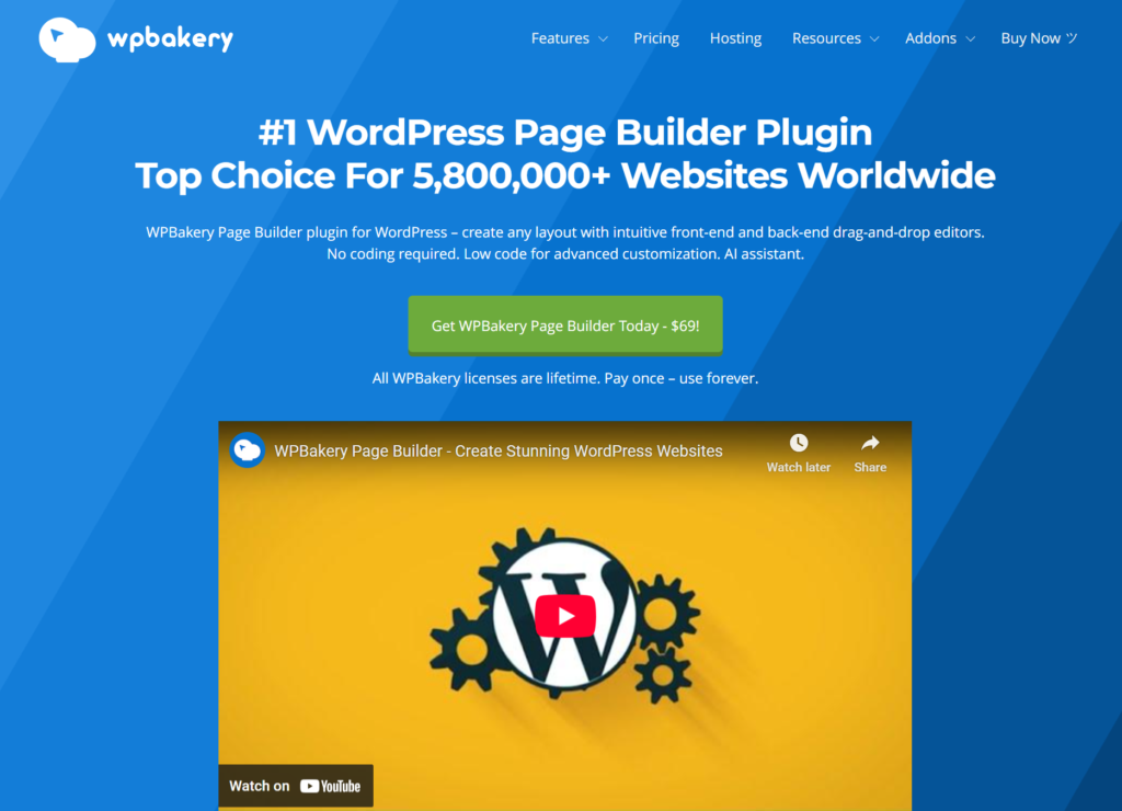 WPBakery - Best WordPress Page Builders