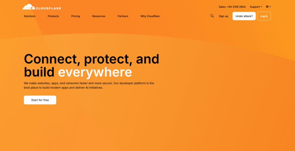 Create a Cloudflare account