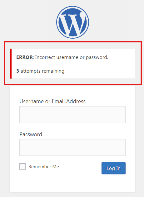 Limit Failed Logins
