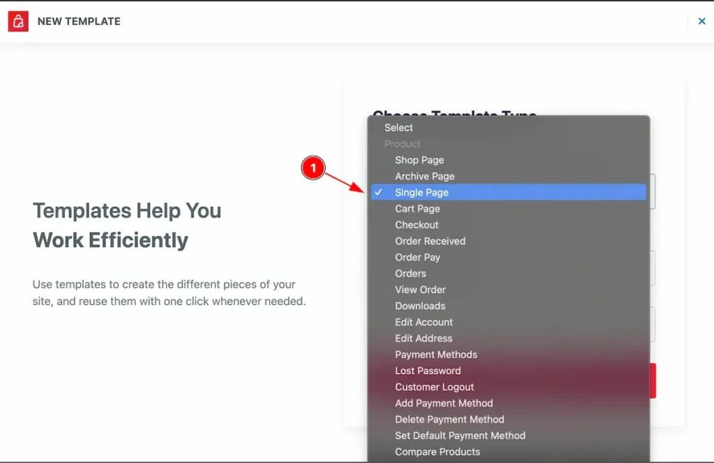 Create a Single Product Page Template