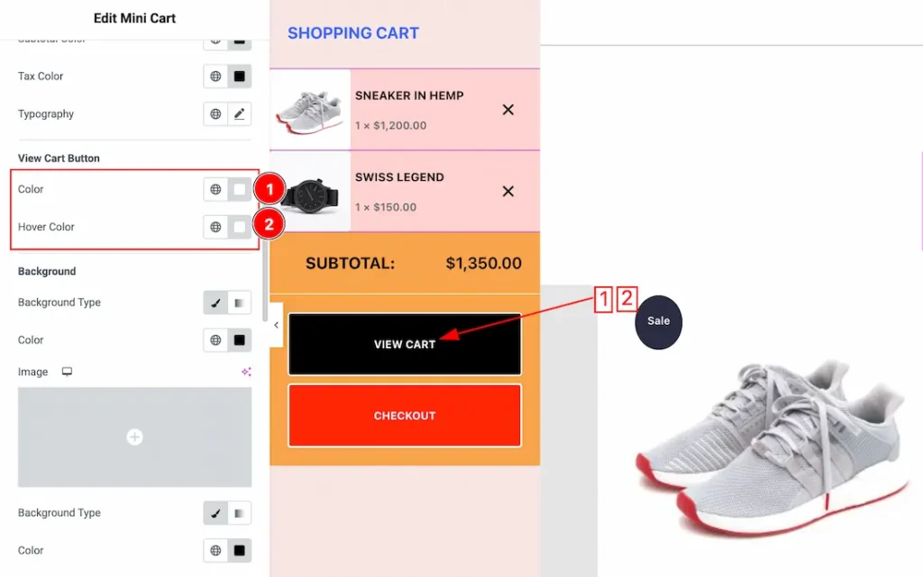 view cart - BdThemes