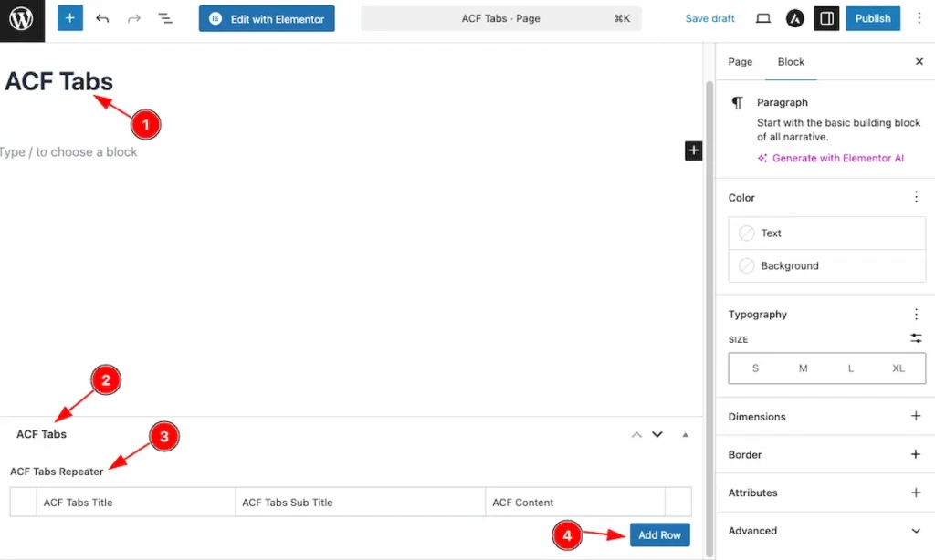 ACF Tabs Paged List - BdThemes
