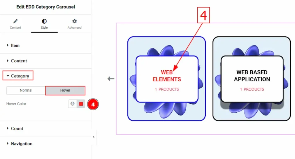 Category Hover - BdThemes