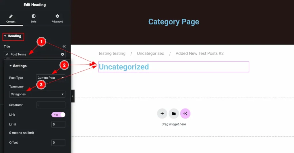 Category Page