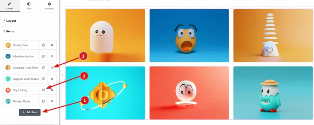 Content Items 01 - BdThemes