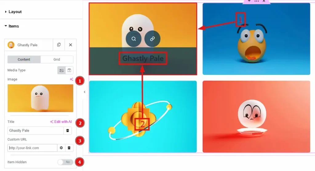 Content Items 02 - BdThemes