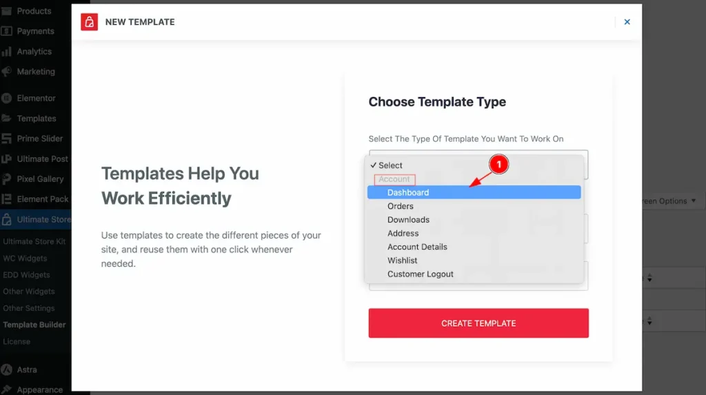 Dashboard Page