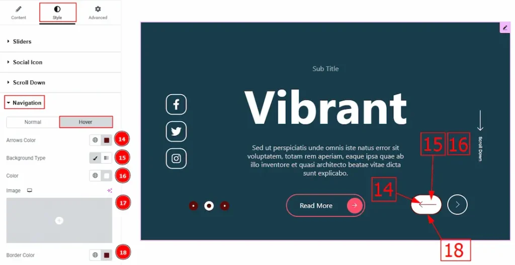Navigation Hover - BdThemes