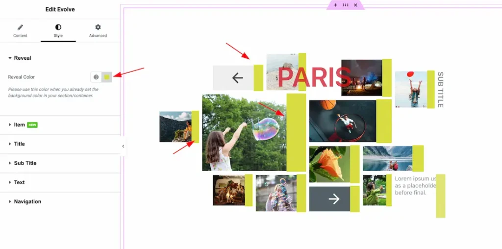 Style Tab Customization