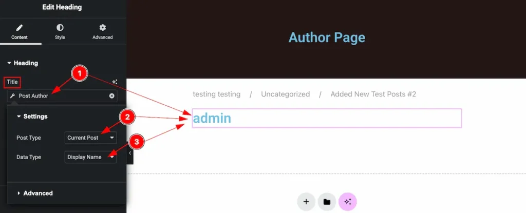 Select Author Name - BdThemes