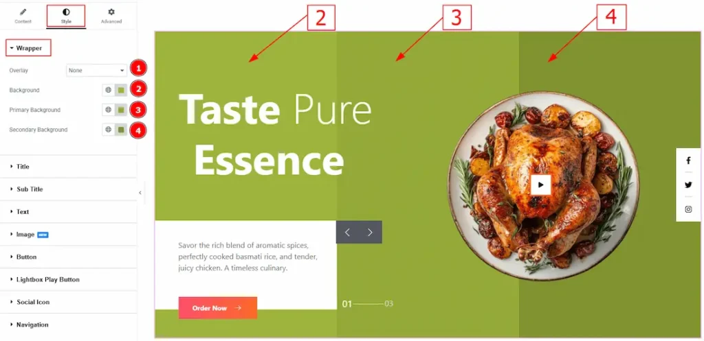 Work with The Style Tab Of Isolate Slider Slice Skin