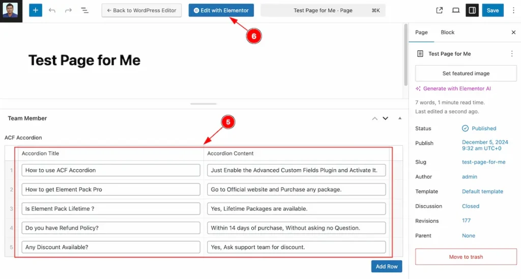 add row 3 click on eidtor - BdThemes