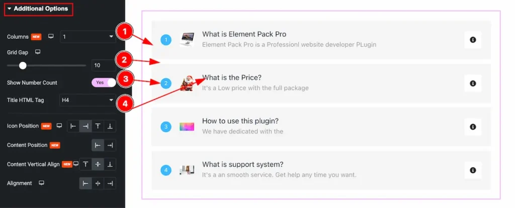 additional options - BdThemes