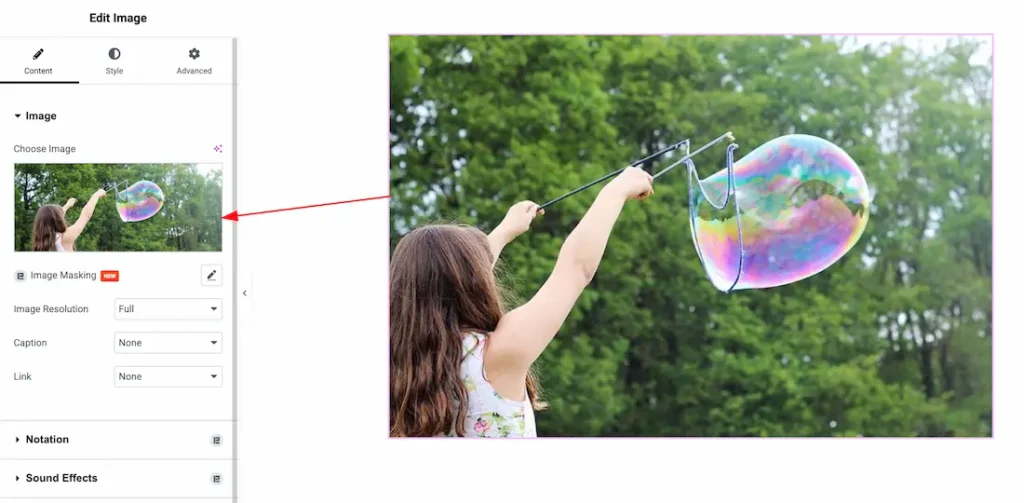 Start With The Image Widget