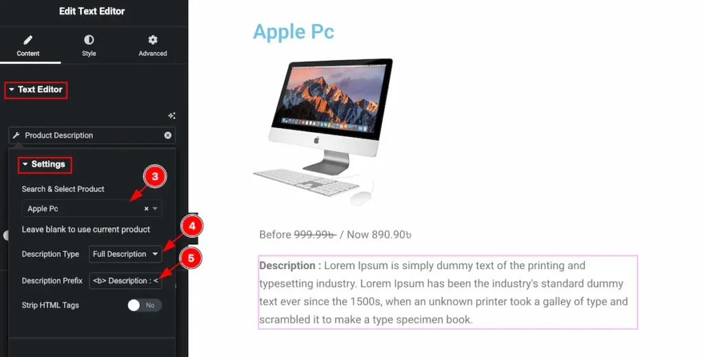 product description 2 - BdThemes